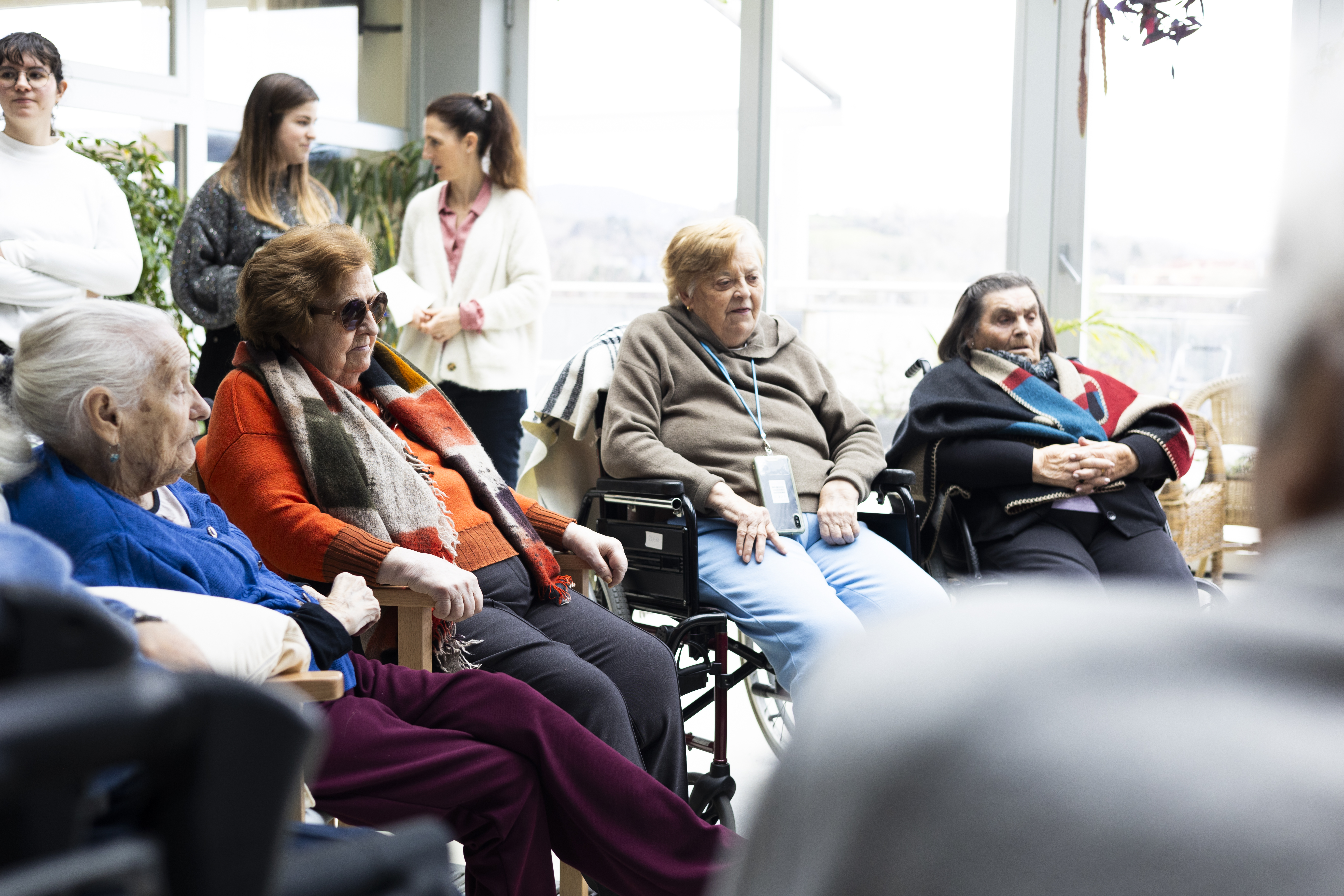 Cómo viven en centros residenciales Cómo viven en centros residenciales
